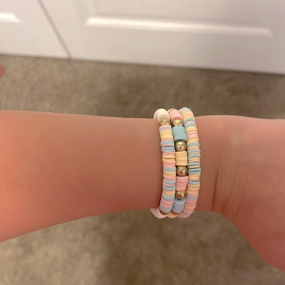 Homemade bracelets set of 3